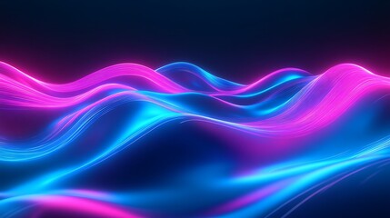 Obraz premium Radiating Neon Light Burst, futuristic flashes, Motion lights, Colorful Streaks on Dark Background