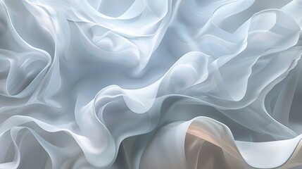 Obraz premium Vibrant Abstract Digital Art with Flowing Waves, Neon Lights, and Futuristic Fluid Design Elements