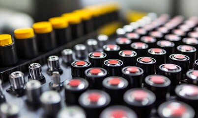 Electric lithium ion batteries assembly, manufacturing process exposition