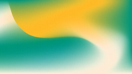 Abstract gradient background with grainy texture and waves