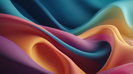 Fototapeta premium abstract background with waves
