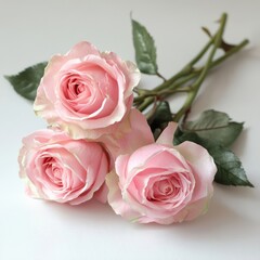 pink roses