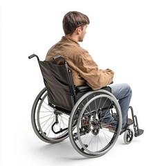 person in wheelchair