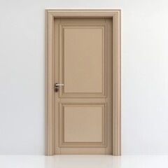 door on a white background