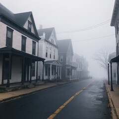 street in the town