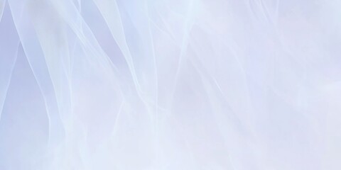 Obraz premium White blue light bridal veil, luxury soft fabric texture, abstract background