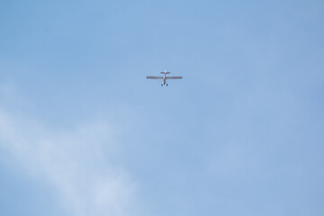 airplane in the sky