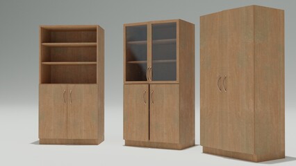 school desk with school furnitures