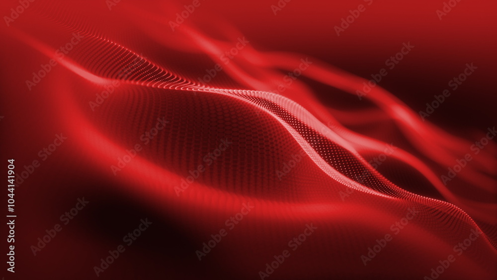 Aufkleber explore abstract seamless background wave patterns enhanced with dynamic and mesmerizing lighting ef
