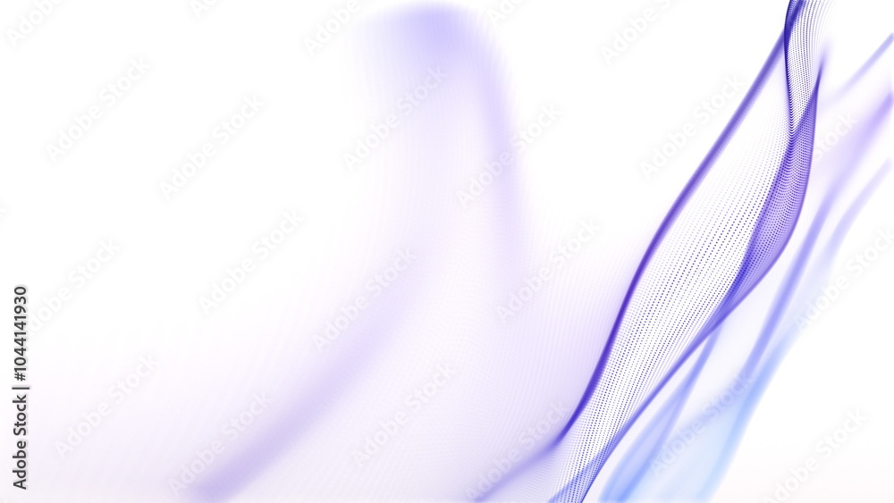 Aufkleber explore abstract seamless loop background wave patterns enhanced with dynamic and mesmerizing lighti