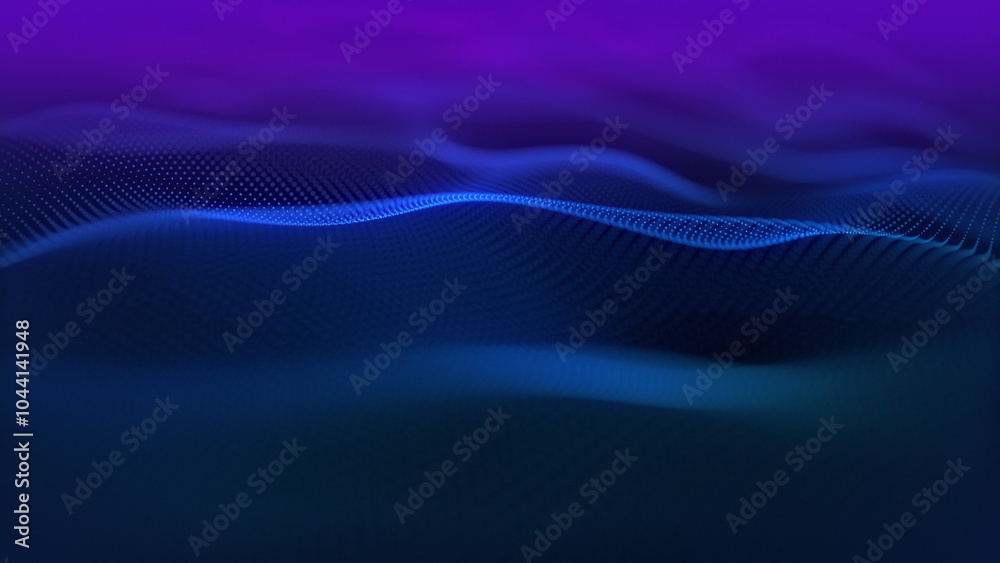 Poster explore abstract seamless background wave patterns enhanced with dynamic and mesmerizing lighting ef