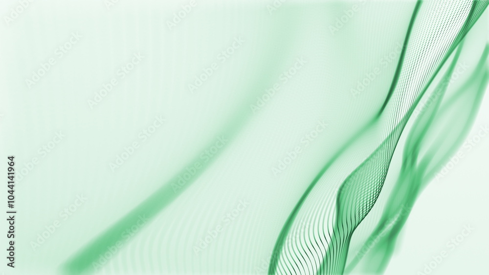 Aufkleber explore abstract seamless loop background wave patterns enhanced with dynamic and mesmerizing lighti