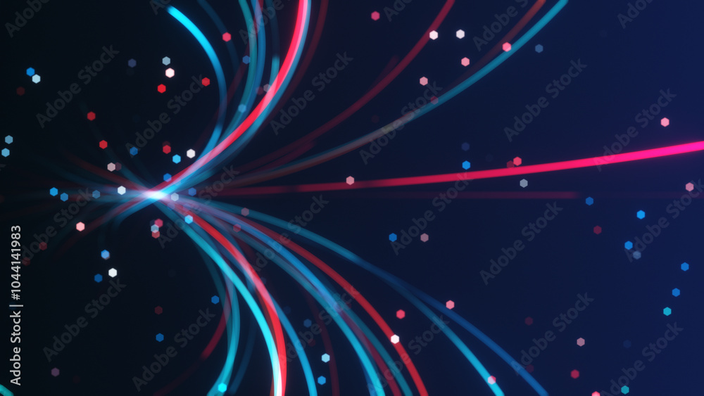 Poster abstract background seamless loop an artistic representation of a digital wave distortion effect fea
