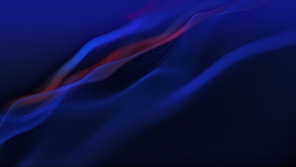 Obraz premium Explore Abstract Seamless Background Wave Patterns Enhanced with Dynamic and Mesmerizing Lighting Effects