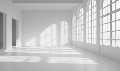 Empty Light White Room