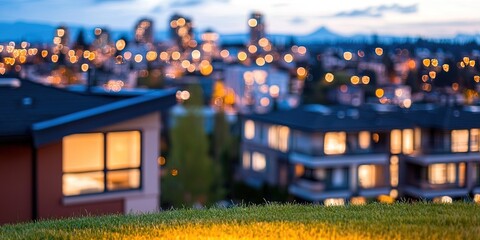 real estate market and investing concept