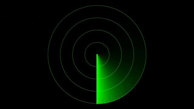 Air traffic control radar display showing multiple planes in transit, some on a collision course