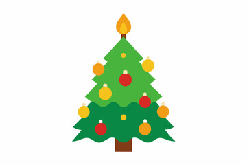 christmas tree vector