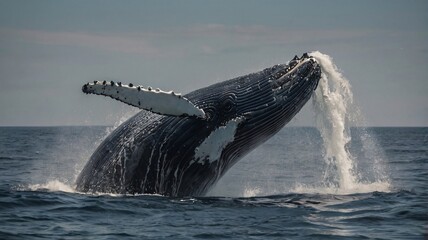 Naklejka premium whale