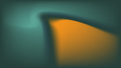 Back Green, fondo con una aleta dde tiburon color naranja sin grano