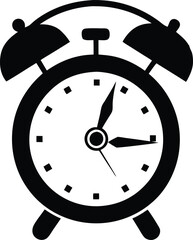 Obraz premium alarm clock icon illustration.