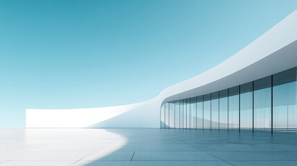 Modern Urban Architecture Square