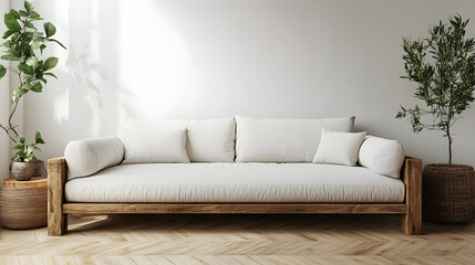 Simple and comfortable modern home background