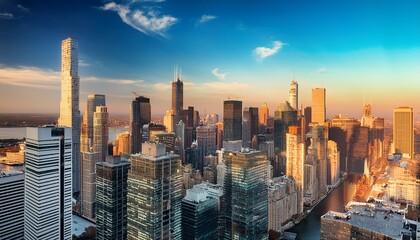 Fototapeta premium Skyline of downtown