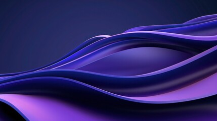 Naklejka premium Grainy Dark Blue Purple Gradient Abstract Background for Web Banners and Backdrops with Copy Space