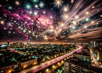 Obraz premium Night Photography Cool Animated GIF Backgrounds for Stunning Visuals and Creative Projects