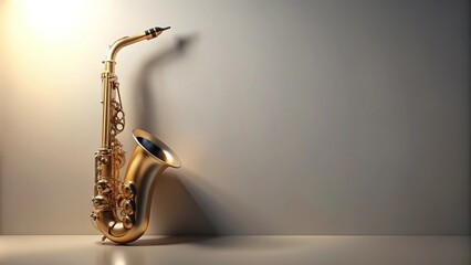 sculpted saxophone, three dimensional, minimalist