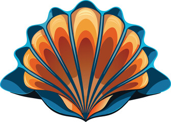 illustration of a seashell 