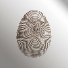 Highly detailed image of a human fingerprint