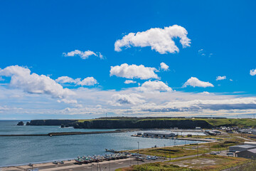 落石海岸の風景
