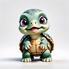 Obraz premium Niedliche Schildkröte