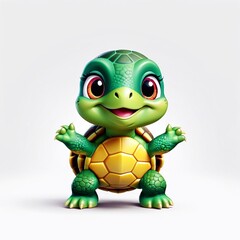Obraz premium Niedliche Schildkröte