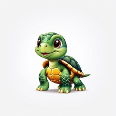 Fototapeta premium Niedliche Schildkröte