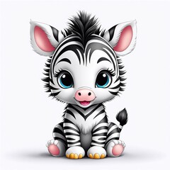 Zebra Fohlen