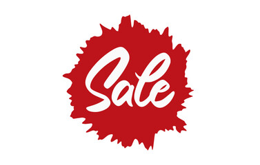 Sale Artistic Punch Hole Lettering Sign. Handwritten Script Font Calligraphy Vector Design. Elegant Bold Lettering. Retail Promotion. Store Banner Digital Illustration.