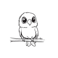 owl sitting on a branch