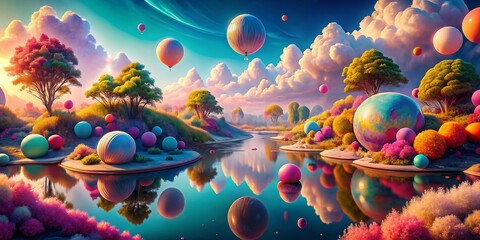 Surreal Dreamy Backgrounds for Websites - Unique and Engaging Designs for Creative Projects