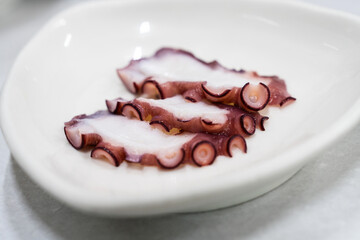 slices of boiled octopus © 안구정화