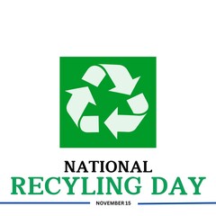 national recycling day 
