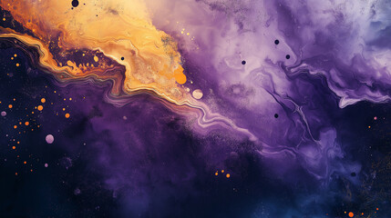 Dynamic liquid flow background with sparkling textures and hues