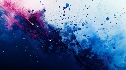 Obraz premium Artistic liquid sparkle background with smooth gradients and brush accents