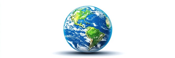 Earth cartoon for environmentalism, sustainability, and earth day