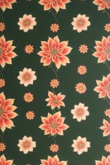 flowers pattern wallpaper