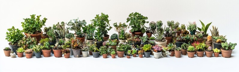 Fototapeta premium Charming Assortment of Fairy Garden Plants