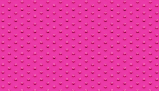 Halloween themed background, 3D art render pink pumpkins pattern in a pink background, small pumpkins