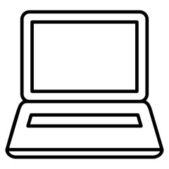 Laptop  Icon Element For Design